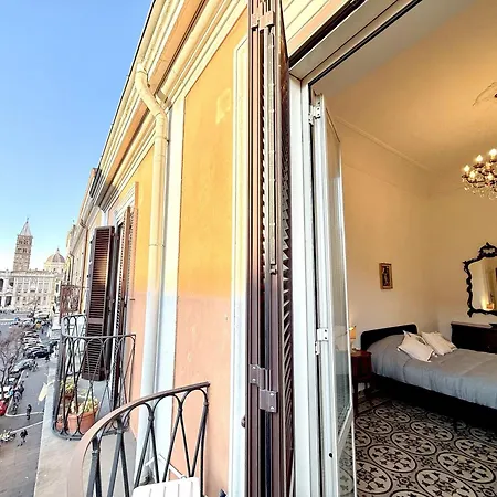 Santa Maria Maggiore - Vittorio Emanuele House 아파트 로마